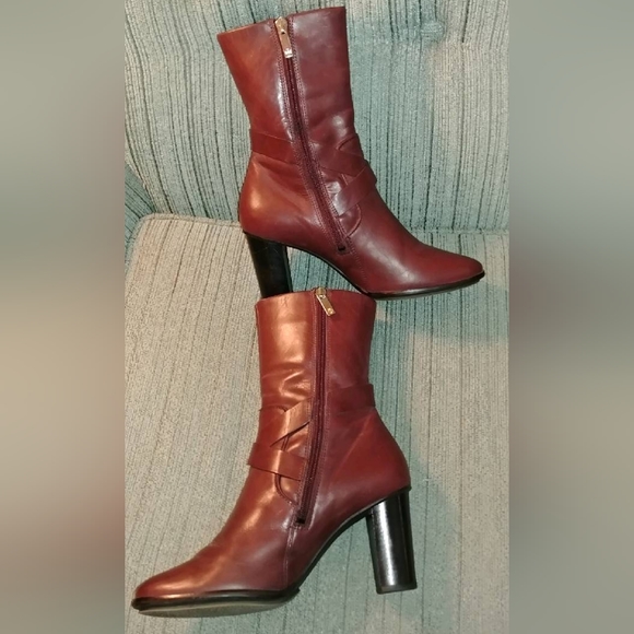Hogl brown leather boots - Picture 2 of 10